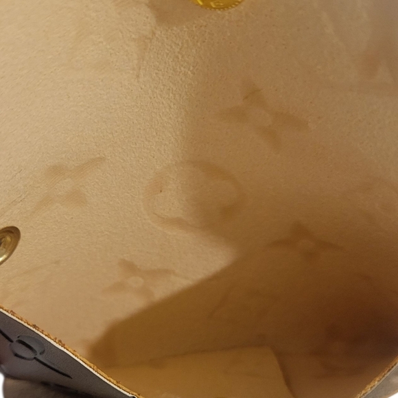 Upcycled Louis Vuitton Monogram Card Holder - Picture 2 of 4